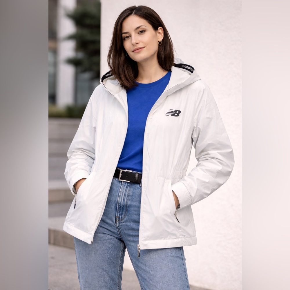 New Balance Women's Light Gray Ski Jacket
